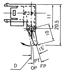 光電開關(guān)致動(dòng)器形式G