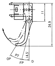光電開關(guān)致動(dòng)器形式M
